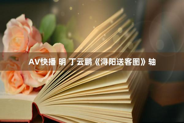 AV快播 明 丁云鹏《浔阳送客图》轴