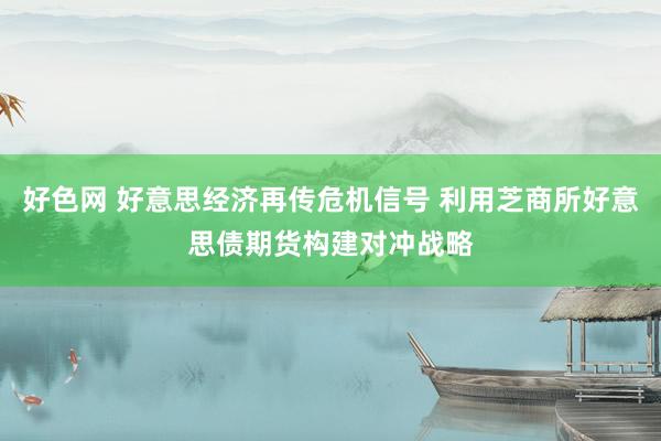 好色网 好意思经济再传危机信号 利用芝商所好意思债期货构建对冲战略