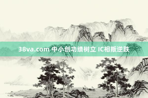 38va.com 中小创功绩树立 IC相叛逆跌