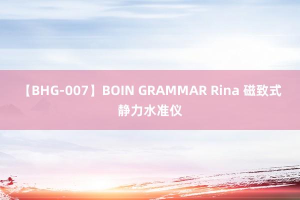 【BHG-007】BOIN GRAMMAR Rina 磁致式静力水准仪